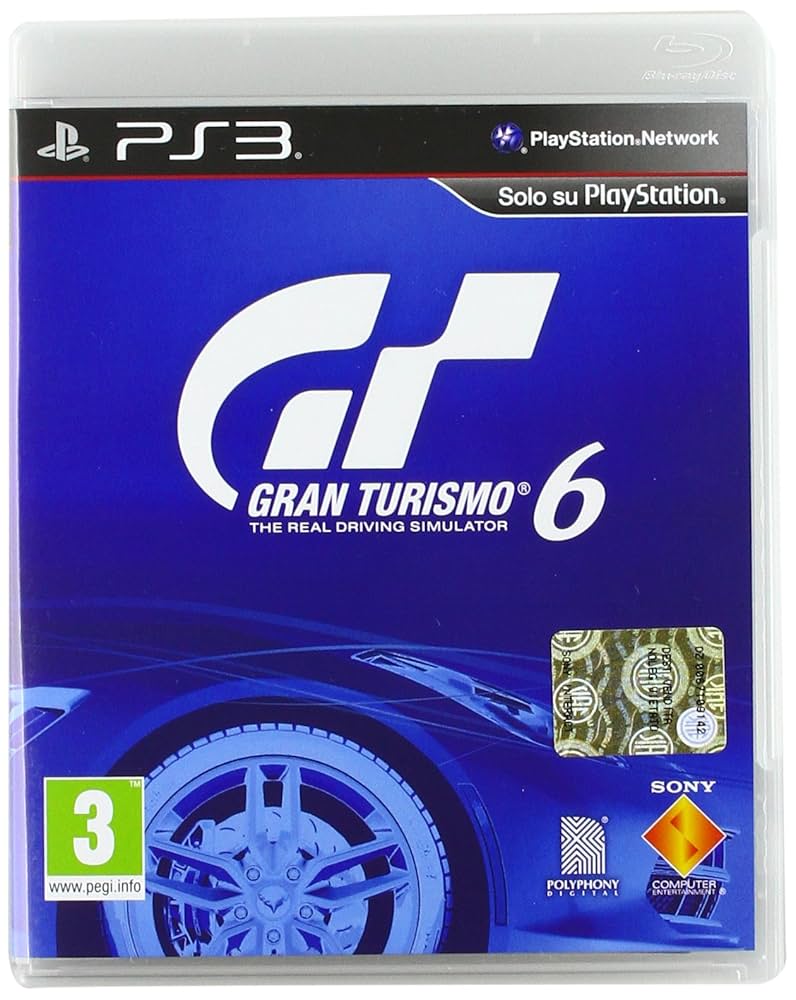 グランツーリスモ6 - PS3 rdzdsi3 Sony Gran Turismo 6, PS3 - video games (PS3, PlayStation 3